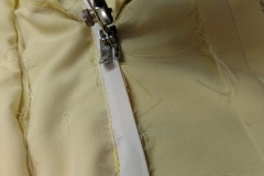 some channels had to be created with edging tape, as the seamline wasn't conducive to doubling as a channel